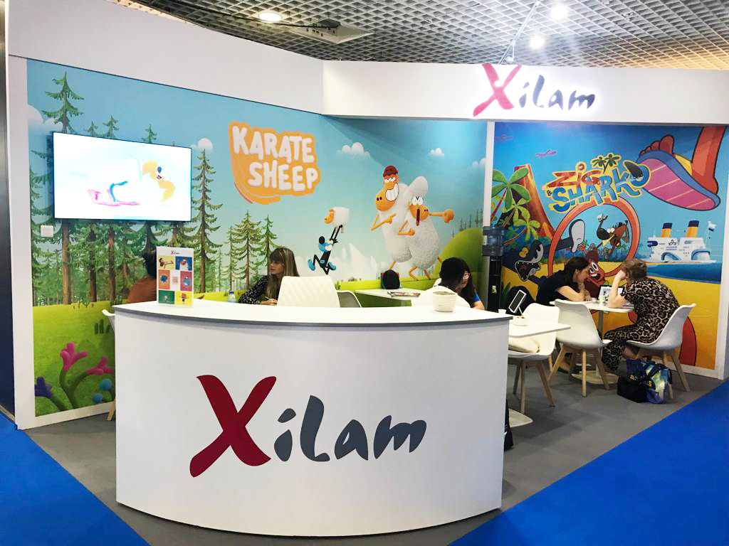 We are at #MIPCOM! 👋 Come and say hello to the Xilam Team at Stand R7.J9 
#SlapstickForever <a href="/mip/">MIP Markets</a>