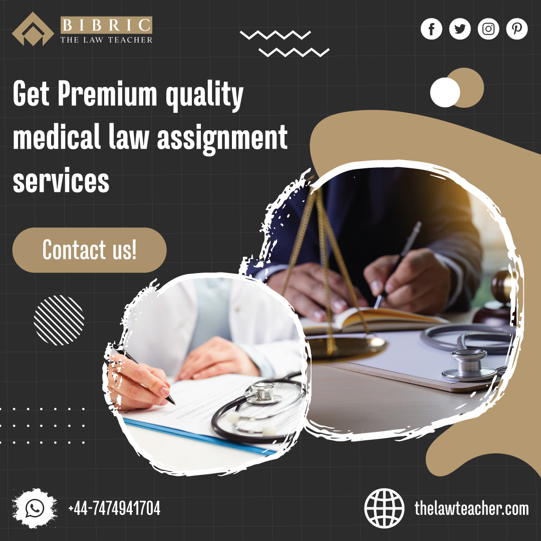 BibricLaw's tweet image. #Medicallaw is a type of law that focuses on the right and responsibilities of a medical professional and individual rights.
Explore: bit.ly/3eDezdi
.
Enquire now
:- (+44) 7474941704
:- info@thelawteacher.com

#medicalassignments  #dissertationservices