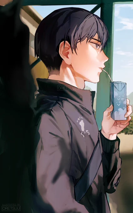 : ...kageyama...?#ハイキュー 