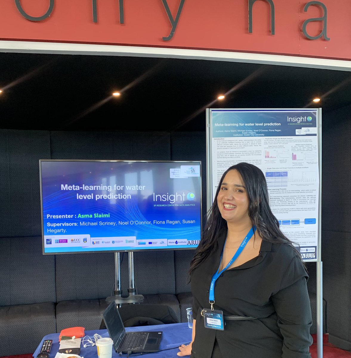 Asma_slaimi's tweet photo. Insight @DCU Smart Surroundings Showcase #InsightSSS22 @insight_centre https://t.co/E5yinRcDXB