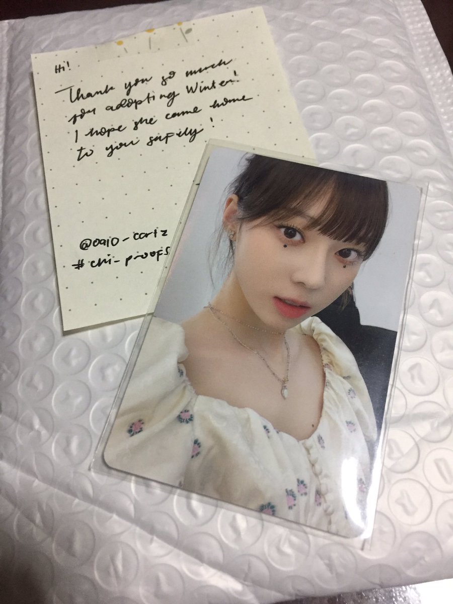 YO1TCART's tweet photo. — #dubidaphmails ❄️

💬 hi, @0910_cartz ! winter pc came home safe <3 thank you for the freebie, i’m so kiligdt >< until our next transaction ☁️

୨♡୧: #chi_proofs https://t.co/Bdr4PgJRk6