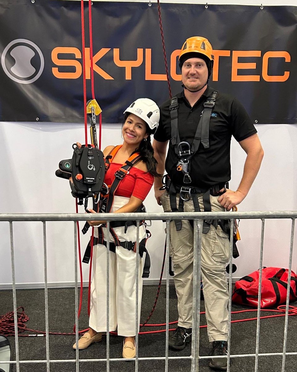 Altitec_Academy's tweet photo. Here's Altitec Blade Services Business Development Manager @claugomo having a ride with the ACX
#deusone #skylotec #windturbine #windenergy #windturbinetechnician #safetyfirst #workingatheights #harnessthewind #skyisthelimit #altitec #windfarm #ppe #actsafe #powerascenders https://t.co/PxOCPzEAet
