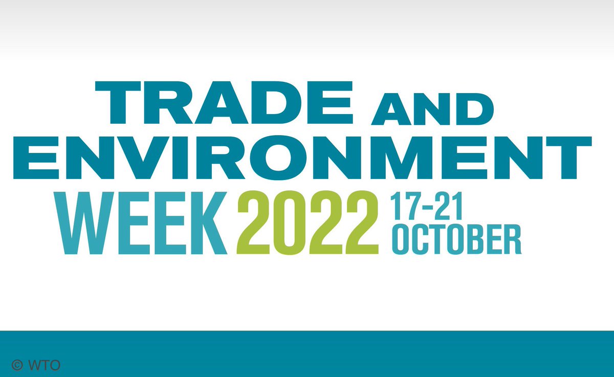 NorwayInGeneva's tweet photo. This week is #TradeandEnvironmentWeek at @wto!

Trade has a big role in promoting #sustainabledevelopment &amp; fighting #climatechange. 🇳🇴 focuses on:

🐟Fisheries subsidies reform
♻️Trade &amp; Environmental Sustainability initiative
🛢️Fossil fuels subsidies reform
🌊Plastics pollution https://t.co/aEoUksXiCm