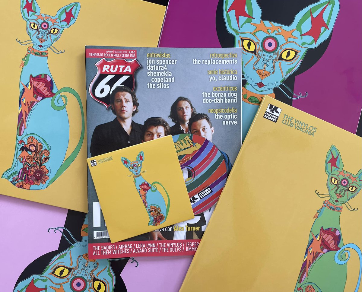 Clifford_Recs's tweet photo. Recién publicado artículo de @TheVinylos en el número de octubre de @ruta66mag. ¡¡¡Y también en los créditos de portada!!! 😍😍😍😍 https://t.co/rpduHcqx4s