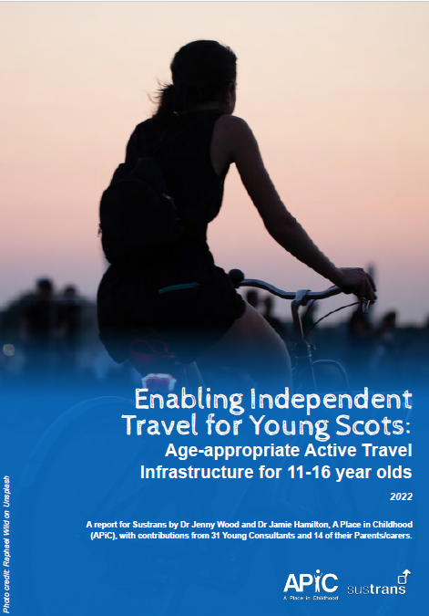 NEW REPORT: Enabling Independent Travel for Young Scots: Age-appropriate Active Travel Infrastructure for 11-16 year olds, published with @Sustrans

It shows how young people can be enabled to walk, wheel and cycle independently. Insights below! 
showcase-sustrans.org.uk/news/enabling-…