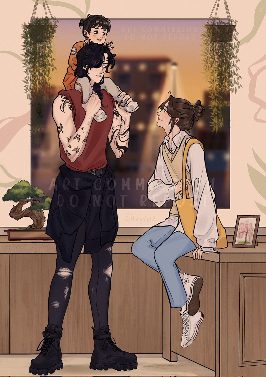 HongYiyi2's tweet photo. Another lovely commission done for @lilbunmilo 💕 You don't know how much I enjoyed working on this piece 🌸

#TGCF #花怜 #天官赐福 https://t.co/BwdVD0LGgk