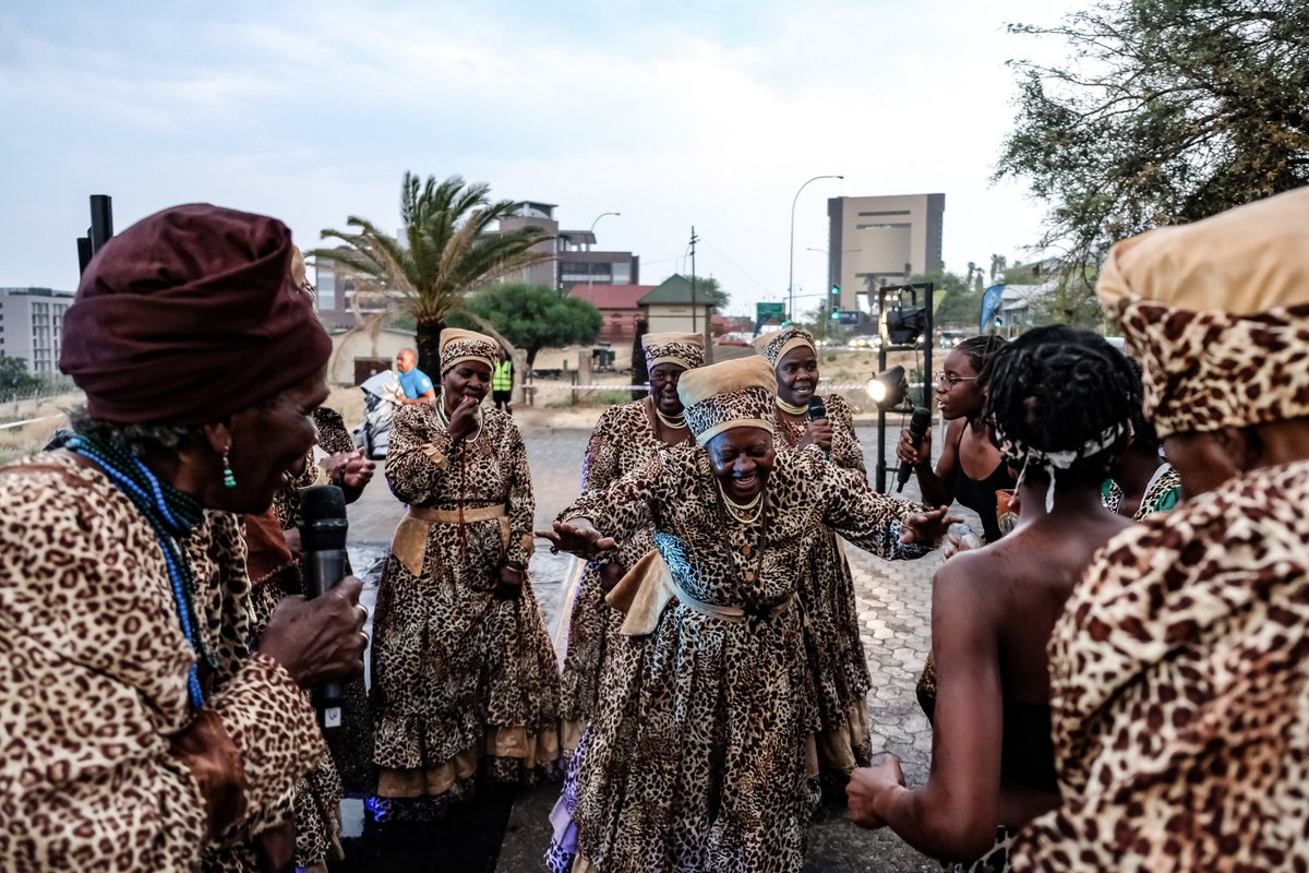 NTNNamibia's tweet photo. Some highlights from Day 1 of @OLAF_Namibia! π
#olafnamibia #olaf2022 #bridginglifeandartsinthecity #windhoekcity https://t.co/ZgMIPWzRFC