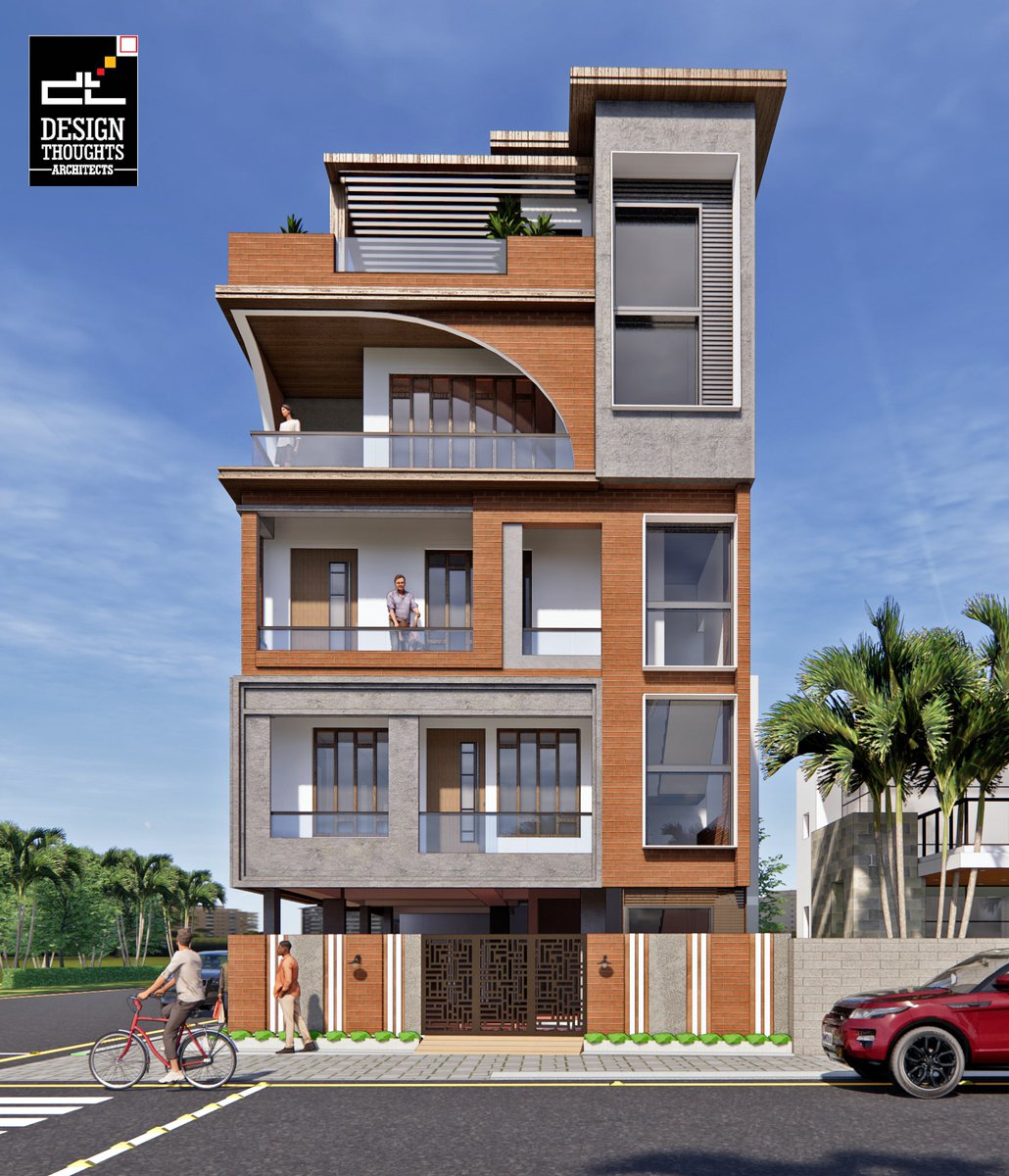 designthoughts2's tweet photo. The Arched Home Design in Bangalore: A Contemporary Classic #Architecture
Plot: 30*40
House Design Style: Fusion of #Contemporary &amp; Traditional Style Architecture🏘️
No.of Floors: G+3
BUA: 4300 SFT
Location: #Bengaluru
https://t.co/y2GmWVdGIG
.
#housedesign #bangalorearchitects https://t.co/CwIvPWIcaH