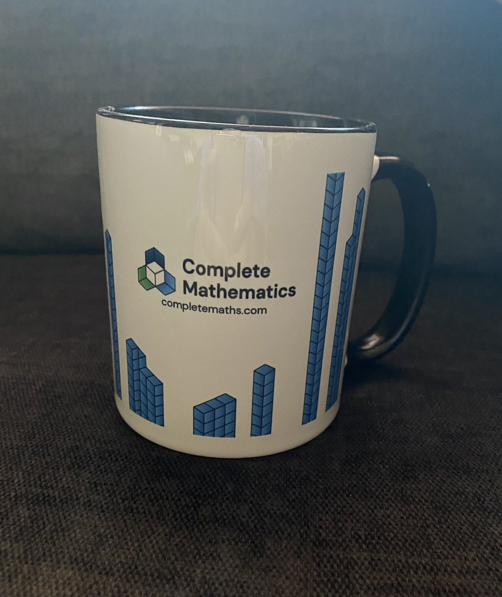 grimesmaths's tweet photo. Loving my mug I got at #mathsconf30 ☺️ Thanks #completemaths https://t.co/WVqfpiS2Pr