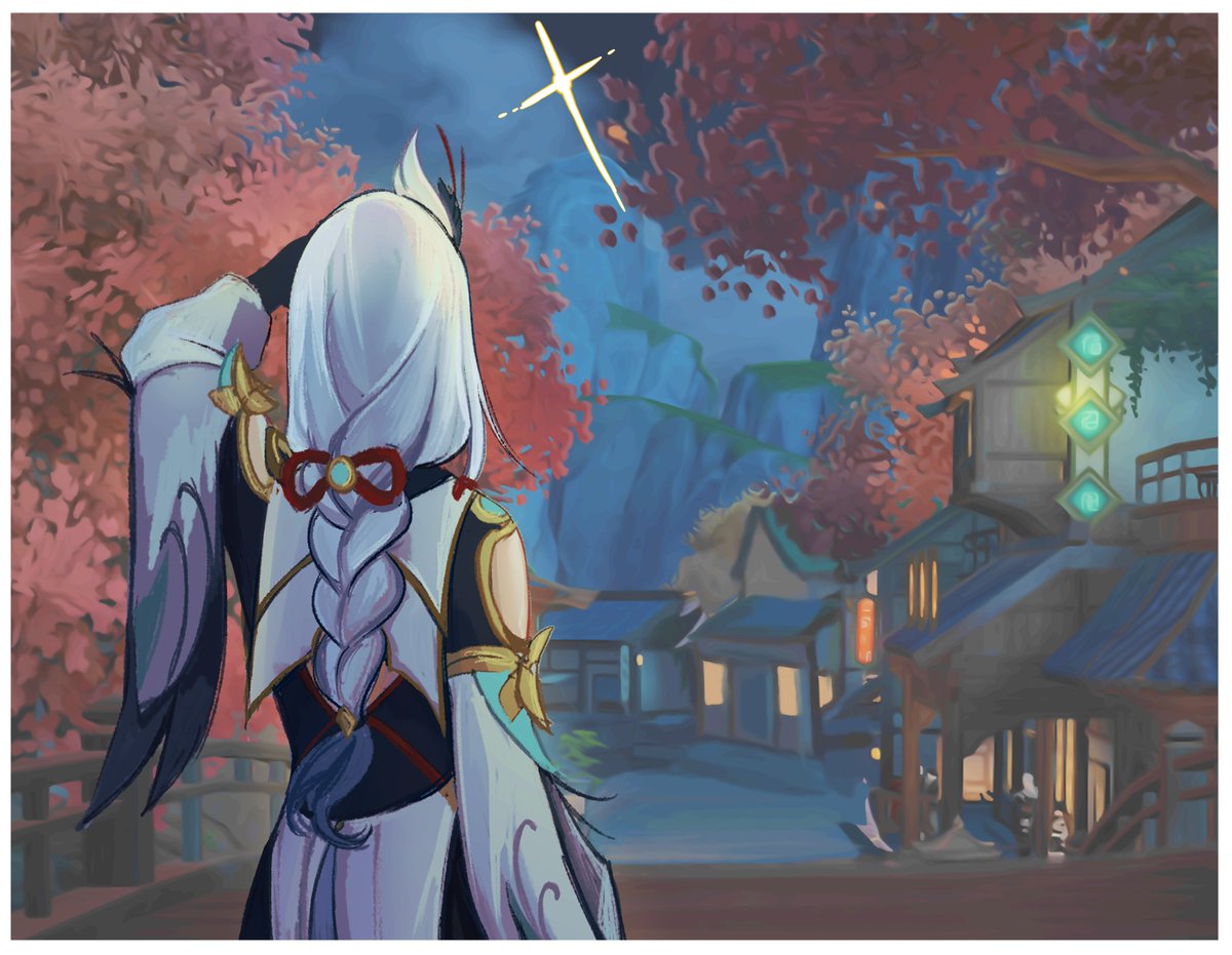 she flew all the way to the chasm
#shenlan