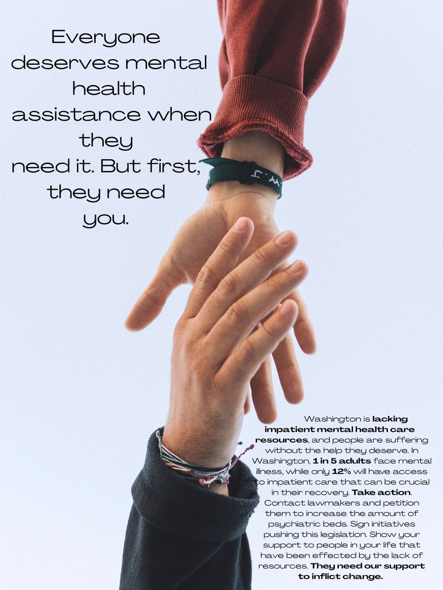 Jaclynhargin_7's tweet photo. Everyone deserves access to mental health care in Washington #StratCom301 https://t.co/dqLgeo6xWq
