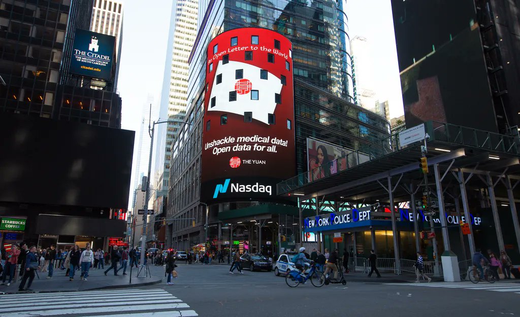 danielcantorna's tweet photo. RT @YuanCommunity: #TheYuan to light up #TimesSquare with call for #OpenMedicalData. Read more at https://t.co/GL9mg5gOyR.
@drgauravchandra @IvanaBartoletti @KirkDBorne @GilPress @OlaEwumi @ktulenko @janetsawari @gigi_kenneth @SatyenKBordoloi @rohitashv https://t.co/c5cVGHiRrY