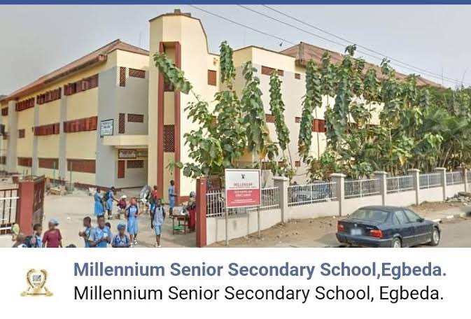 Mr_JAGs's tweet photo. FLASHBACK: Governor of Lagos State, Sen Bola Tinubu @officialABAT commissioned Brand New Millennium Schools

Abibatu Mogaji Senior Sec, Agege

Bola Ige Millennium Senior Sec., Ajeromi; 

The Millennium Senior Secondary, Egbeda,

Babs Fafunwa Millennium Secondary, Ojodu.

#BAT2023 https://t.co/1yWWUBZh9e