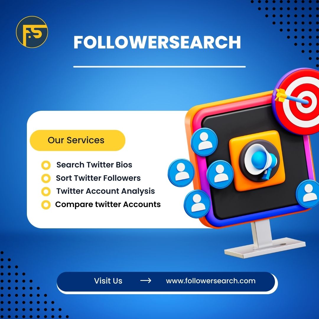 SearchFollower's tweet image. FollowerSearch brings the largest database of #Twitter  profiles with technologically advanced features.

📌Visit us - bit.ly/3By3dPj

#TwitterAnalyticsTool #MondayMotivation