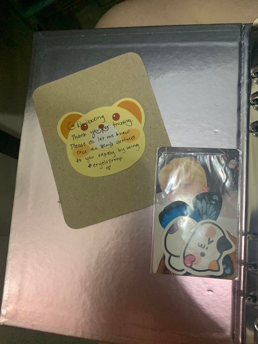 kiwiboong's tweet photo. 💌 #nics717received
✨ #eryelsproof
they're here! thank you so much, @eisasakalam for being very patient and accommodating with the hatian i hosted for your set! got an additional woozi pc pa po yey! thank youuuu 🙇♀️ https://t.co/jRNq0uEbAg