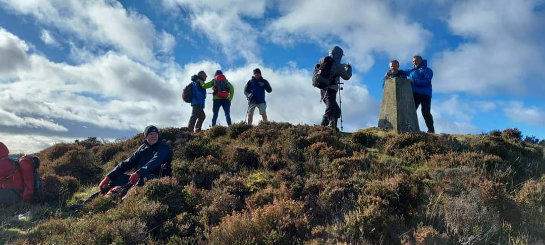 CK_Ramblers's tweet photo. Selection of pictures from our high and low walks yesterday. Low walk was through Glen Garr and the Hermitage to Birnam. High walk was from Birnam over Obney Hills. https://t.co/66nhe4pSFT