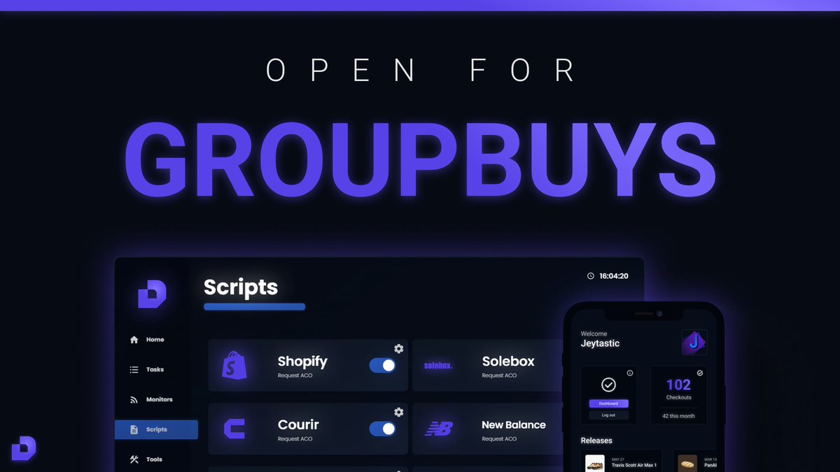dislordbot's tweet photo. Dislord is open for Groupbuys ✨

https://t.co/iXentOYL8F

Retweet &amp; Tag your Group 👇 https://t.co/zCdC6kR6Oc