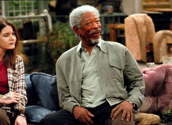 IntIsSoLow's tweet photo. Morgan Freeman as guest star in Friends
#stablediffusion #stablediffusiongui not #stablediffusiondemo #nmkd #ai #aigenerated #aigeneratedart https://t.co/jGNz1ggbeE