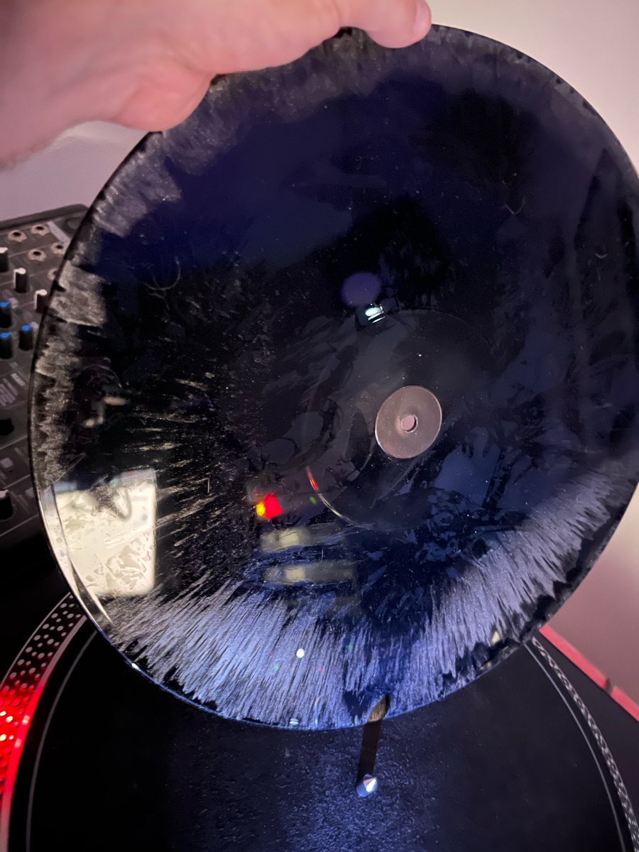 10/16- <a href="/NashRockCity/">Drew Wilson</a> spinning @titusandronicus live on <a href="/WXNAfm/">WXNA 101.5 FM</a> . The newest album The Will Is Live, incredible 3 part album with 3 panel cover art. Photos won’t do this one justice, but that silver bleed in the black vinyl has a metallic shine, big art deserves to be seen, + etch