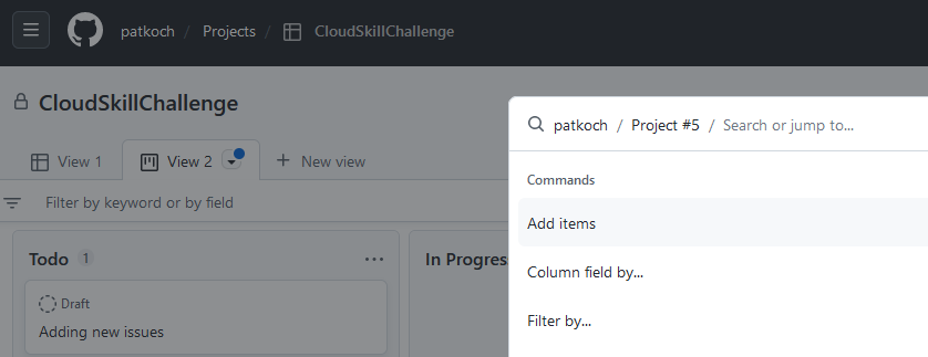 PK_Koch's tweet image. The new week starts with continuing the #clouddeveloperchallenge of #MSIgnite :)