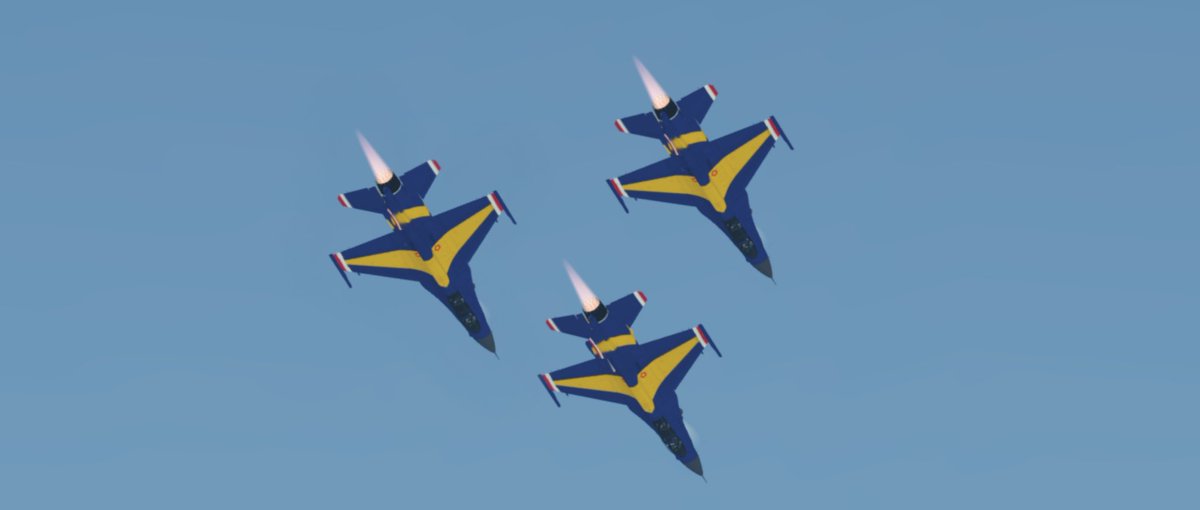 VRBF_2024's tweet photo. Some aerial shots of our future team pilots and trainees, practicing for the upcoming winter.

#Indonesia #tniau #aviation 
#Roblox #virtual #roaviation
#roav #virtualairshow #airshow https://t.co/EIliwb9kEF