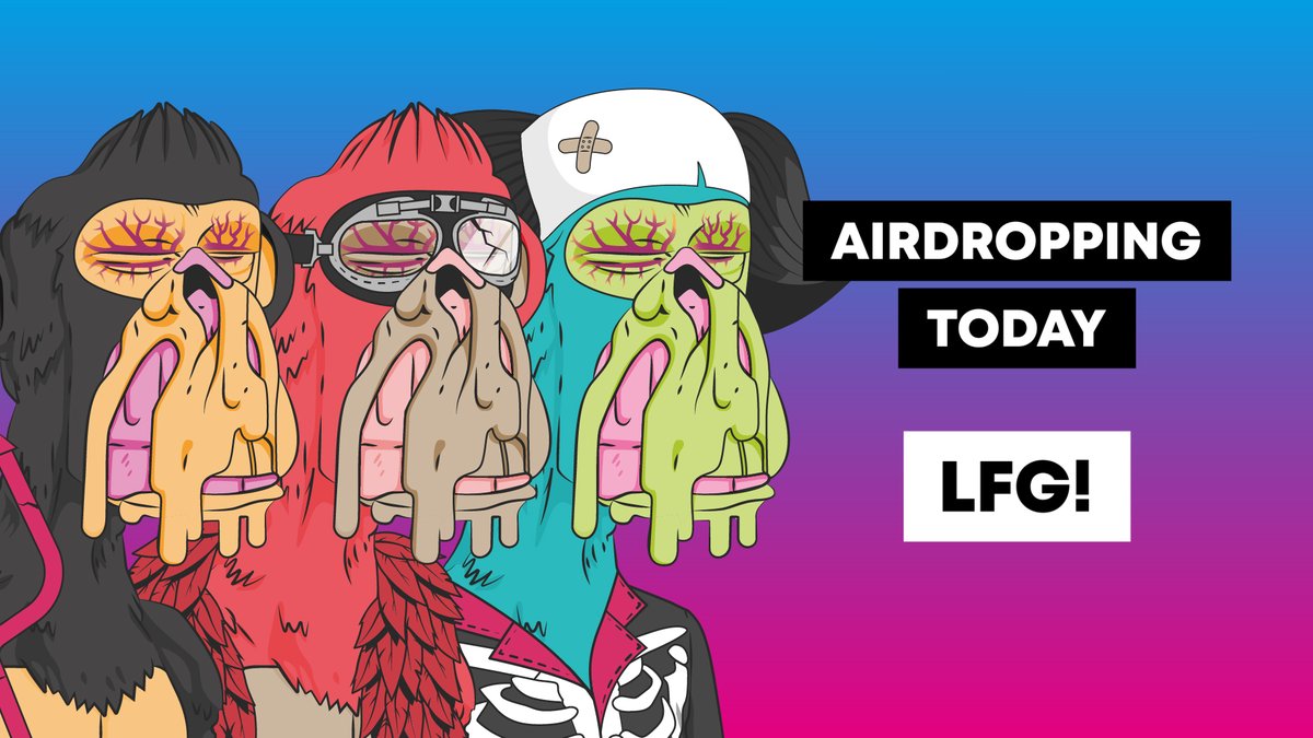 DeitersDACC's tweet photo. Our scared apes are dropping today! Let us know once you've received your airdrop and tag us using #dacc #scaredapes 👻 We love you guys 🤩#airdrop #NFTCommunity https://t.co/oMyXTrdQ3G