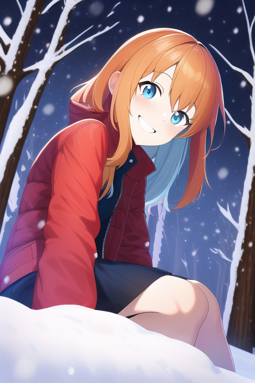 AI_Dreamfield's tweet photo. red jacket #ai #novelai #人工知能の描画 #red_jacket #winter https://t.co/0k7lLZAc6S https://t.co/0elRRKLMdv