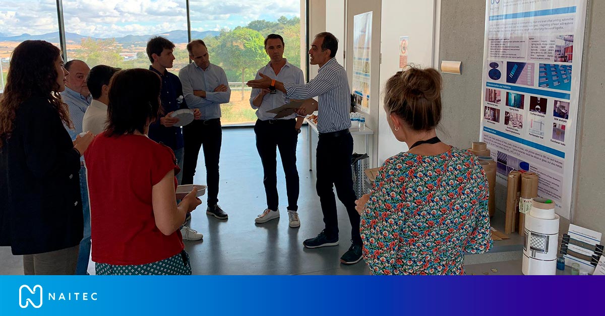NAITEC_CT's tweet photo. El proyecto #ZEROPLASTICS sigue avanzando.

En la reunión de la primera anualidad cada socio hizo un resumen técnico y económico con los principales resultados obtenidos en este tiempo. 

Además, se presentaron los primeros prototipos de envase. https://t.co/yDBuP0QE63