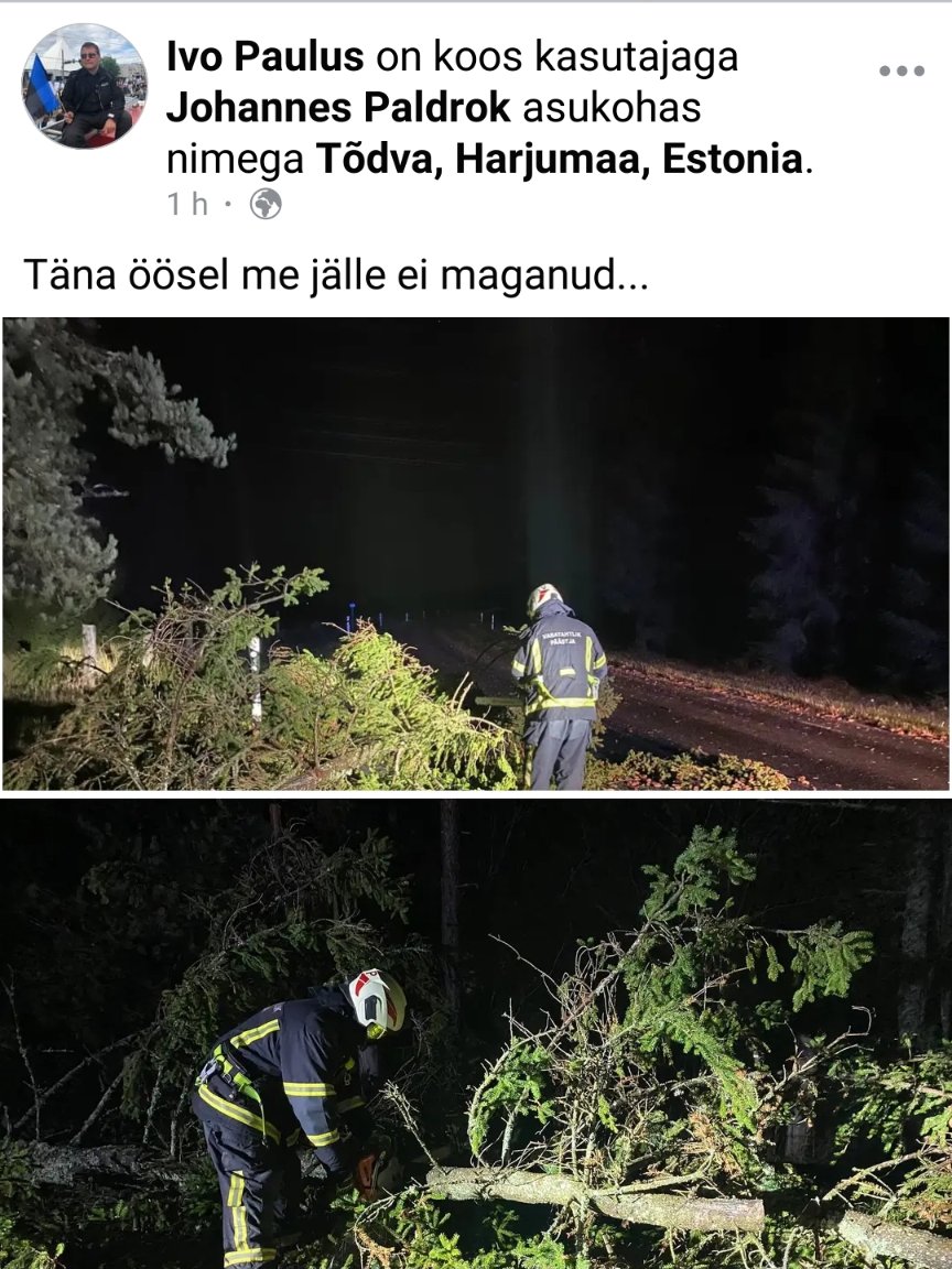 paulus_karin's tweet photo. Pärismaailmas on tuhanded inimesed Eestis ikka ilma elektrita, sest oli suur maru. Taskulambid, küünlad, akupangad ja  külmikuta säiliv 
toit on maainimese jaoks tavalised, ent vajalikud ka linnas.  #olevalmis https://t.co/xxVmaeIP7b