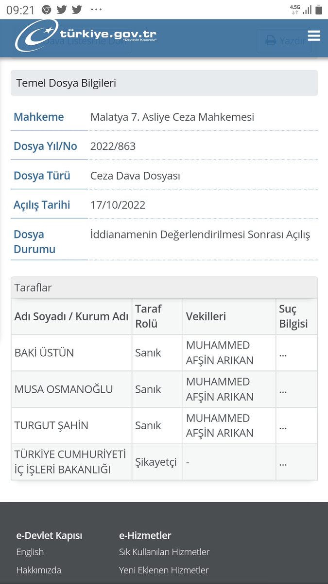 İçişleri Bakanlığı şikayetçi olmuş, Zafer Partisi’nin uyuşturucu İle mücadeleye dikkat çekmek amacı ile astığı Yerli ve Milli Escobar pankartından dolayı Malatya il başkanımız ve yardımcıları İle ilgili dava açılmış. Bakanlık Escobar’dan neden rahatsız oldu?Kim üzerine alındı?