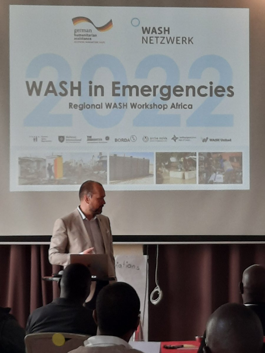 archenoVa's tweet photo. The #WASH in #Emergencies 2022 has just kicked off with great welcoming speeches from the @GermanyinKenya. We are looking forward to week full of learning and engagement. https://t.co/J16U9Ia1Pk
