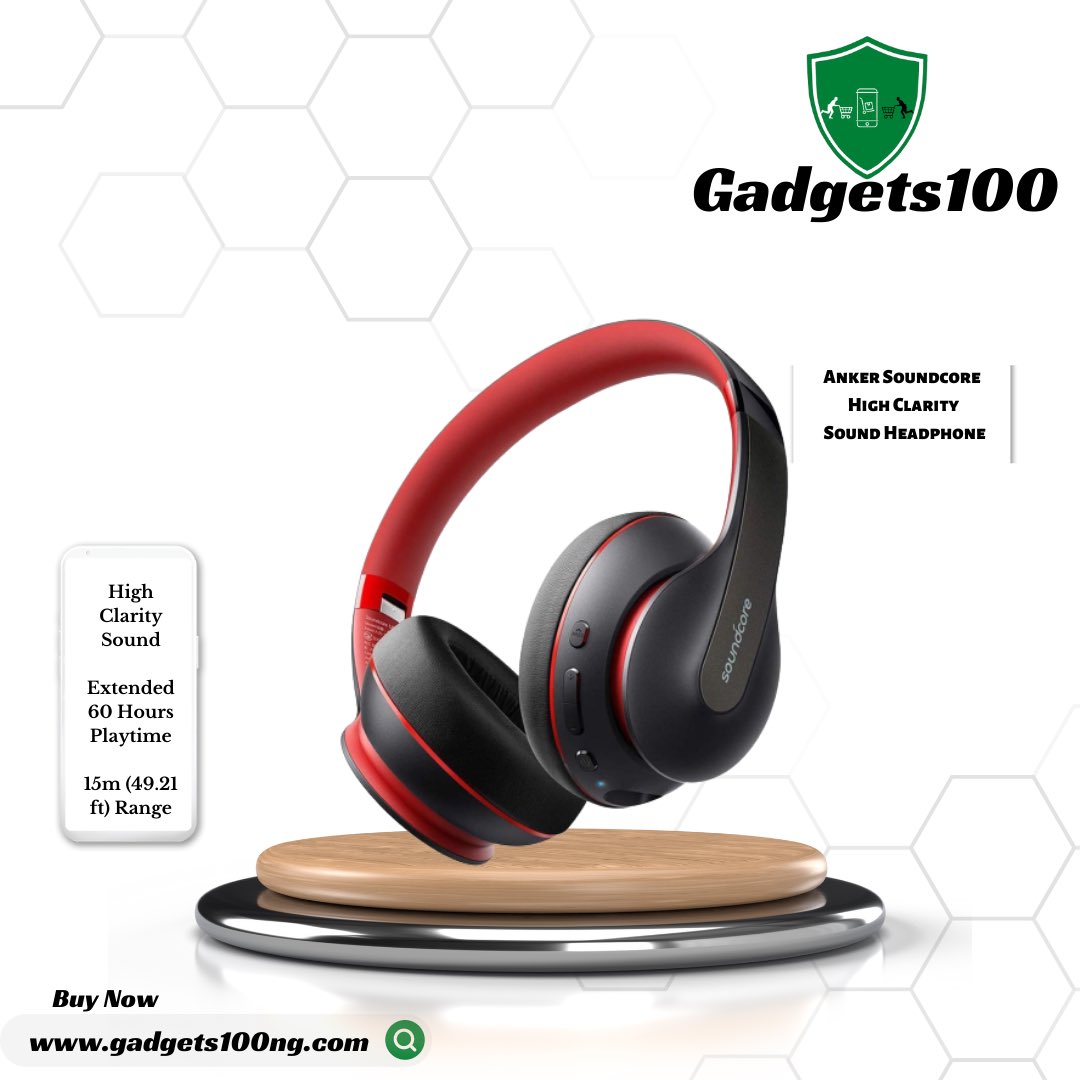 Gadgets100ng's tweet photo. Are you looking for a wireless bluetooth headphone with excellent listening experience and within a limited budget?
Then you should consider the Anker soundcore high clarity sound headphone 🎧
#useankerinstead #souncore #bluetoothheadphone #buynowpaylater #buyfromgadgets100 https://t.co/3mBIHxCQGX