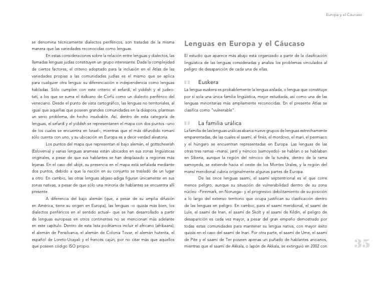 “Arriskuan dauden munduko hizkuntzen atlasa”
Egilea: UNESCO (@unescoetxea)
Hizkuntzak: ES, FR, EN
Mundu osoko mapak eta hizkuntzei buruzko informazioa 219 orritan
[PDF]👉🏼 
unesdoc.unesco.org/ark:/48223/pf0…