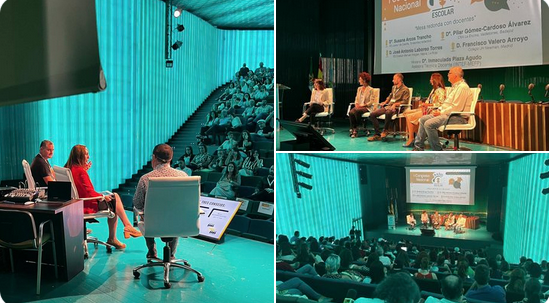 enmarcha's tweet photo. El 15 de octubre vivimos una espectacular jornada de Radio Educativa en el 📻I Congreso Nacional de Radio Escolar.
Gracias a los asistentes, ponentes y organizadores. 
Podemos ver el vídeo completo desde esta página y en YouTube:
▶️https://t.co/3SynWLTgim
#CongresoRadioEscolar https://t.co/p7sscUrPQM