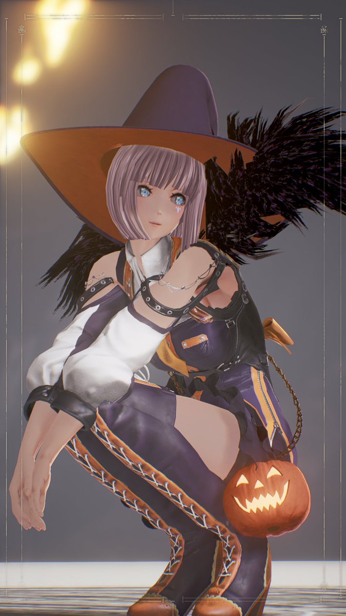 ebichiri123123's tweet photo. ハロウィン魔女っ子🎃
#CODEVAIN #コードヴェイン #コードヴェインハロウィンコーデ https://t.co/xKEO0fQq8n