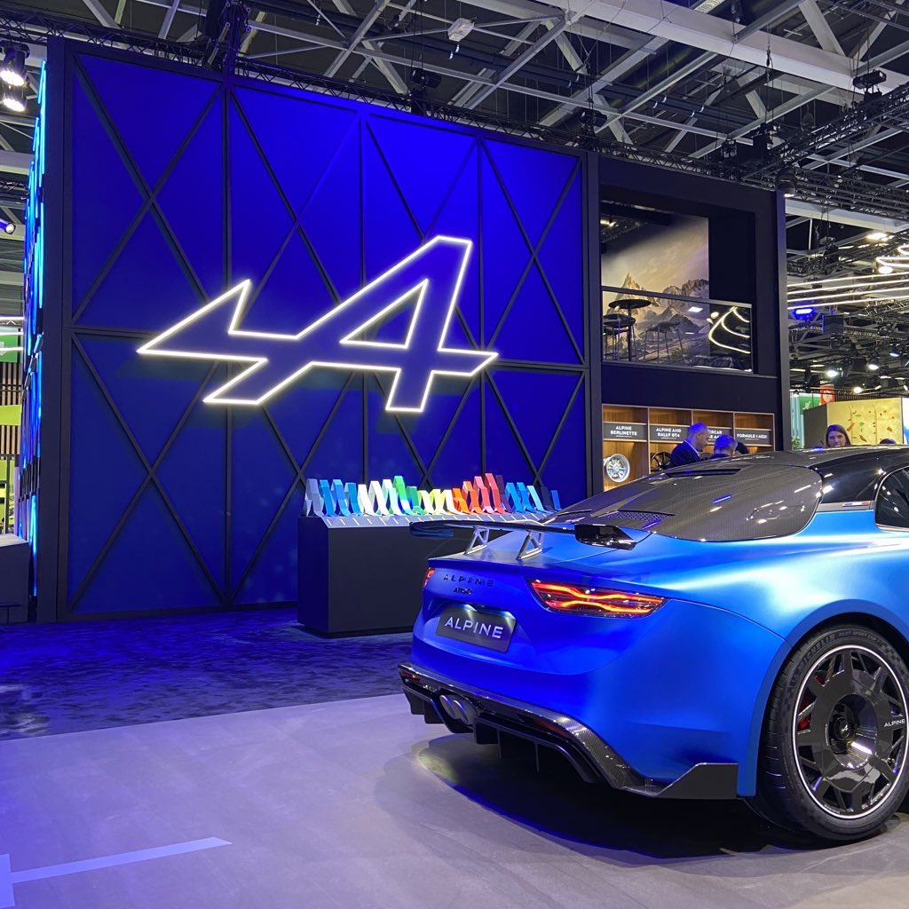 Alpine Cars on Twitter "Let the mondialdelauto Paris starts! We look forward to seeing you