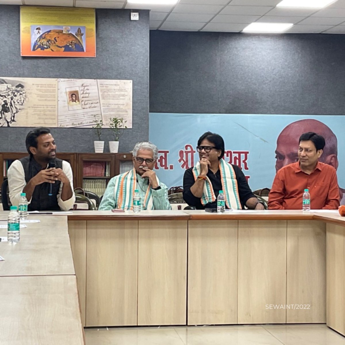 Sewa_Intl's tweet photo. "Filled with gratitude at the Deepotsav of Sewa International Bharat. Kudos to the entire Sewa International team for making excellent efforts at the time of Covid-19."  - Ashok Shrivastav https://t.co/y2wNEg04pv