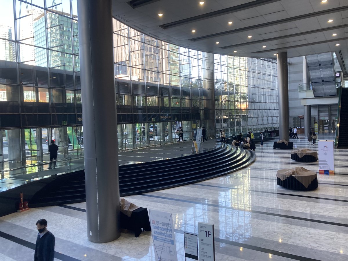 insidethegames's tweet photo. Final touches are being made to the COEX Convention Centre in Seoul as officials continue to arrive for the #ANOCGeneralAssembly
Reporters @geoffberkeley and @pburke_CL1907 will be providing a LIVE BLOG of the key annual meeting
Visit https://t.co/ox79hheQ7C https://t.co/1u6FW4AbNV