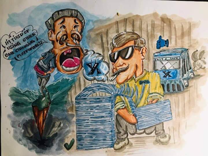 PiolinoLenard's tweet photo. @TheIaxiaNetwork Here is my Entry @TheIaxiaNetwork 
Creating this funny artwork for you Guys!
Hope you like it☺️🔥
Tire of using any other changing platforms at BNB network?
"TRUST AND TRY THE DEVELOPMENT OF IAXIA😎"
@IsaiahVillalba 
@SoraShiro27 
@Ryuoroe 

#MemeContest
#Iaxia https://t.co/cWmVcdUWyq