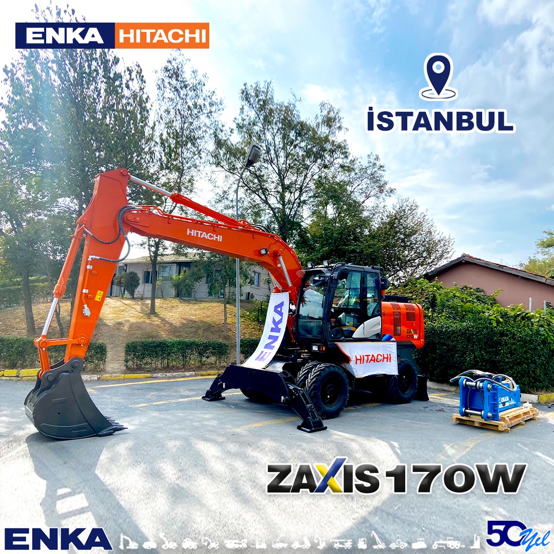 _enkapazarlama's tweet photo. ZX170W-5
Çalışma Ağırlığı: 18.100 kg
Kepçe Kapasitesi: 0,70 m3
Motor: Isuzu 4HK1X
Motor Gücü: 163 HP/2000 devir
#hitachi #construction #hitachiconstruction #hitachiexcavator #hitachiconstructionmachinery #hitachimachinery #hitachimachine #işmakinası #enka #enkapazarlama https://t.co/S6Qj6uKXQ8