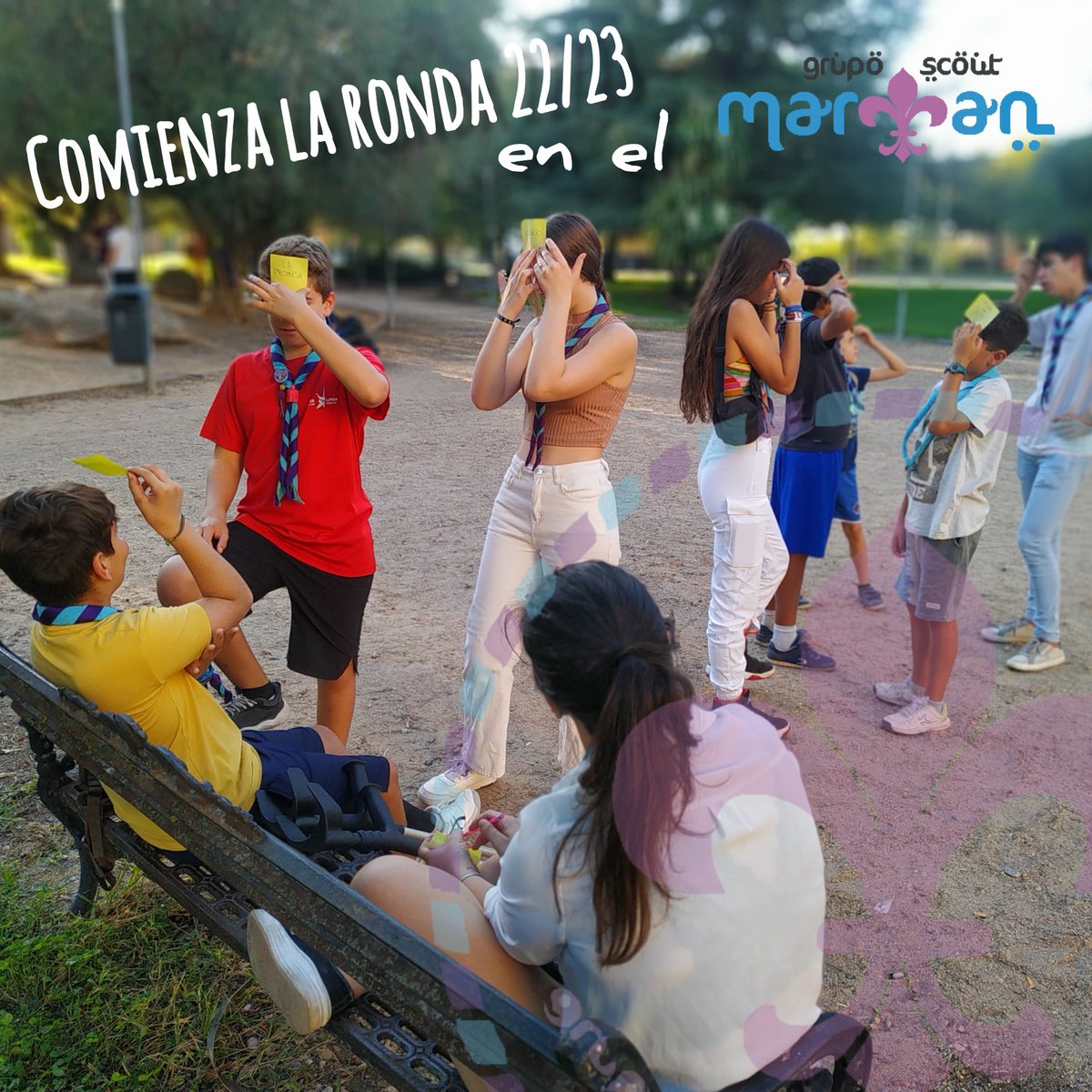 ⚜️ MARWAN VUELVE 💙💜 Retomamos nuestras actividades #scout en #badajoz con la #energia y la #diversion que nos caracteriza, en esta ronda 22/23. No esperes más y VEN A CONOCERNOS 😀

#Extremadura #juventud #voluntarios #curso #ocio #ilusion #juegos #educacion #infancia