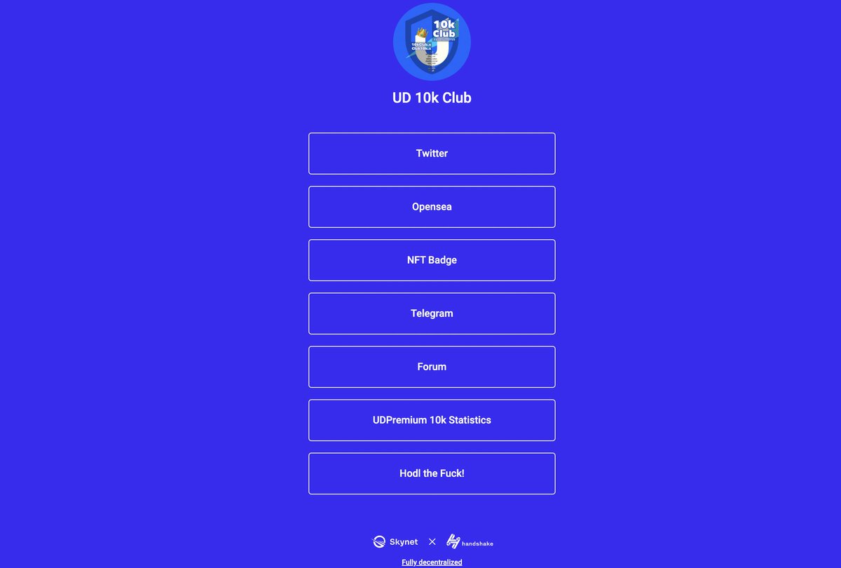 danyelodolce's tweet photo. secured some domains
http://ud10kclub/
and
UDfam.eth
UDfamily/
UDelite/
UDfam/
ud10kclub/
#ud #udfam #UDfamily #UDelite #hns #ens #UDfam #domains https://t.co/jpz6yQ5ZXH