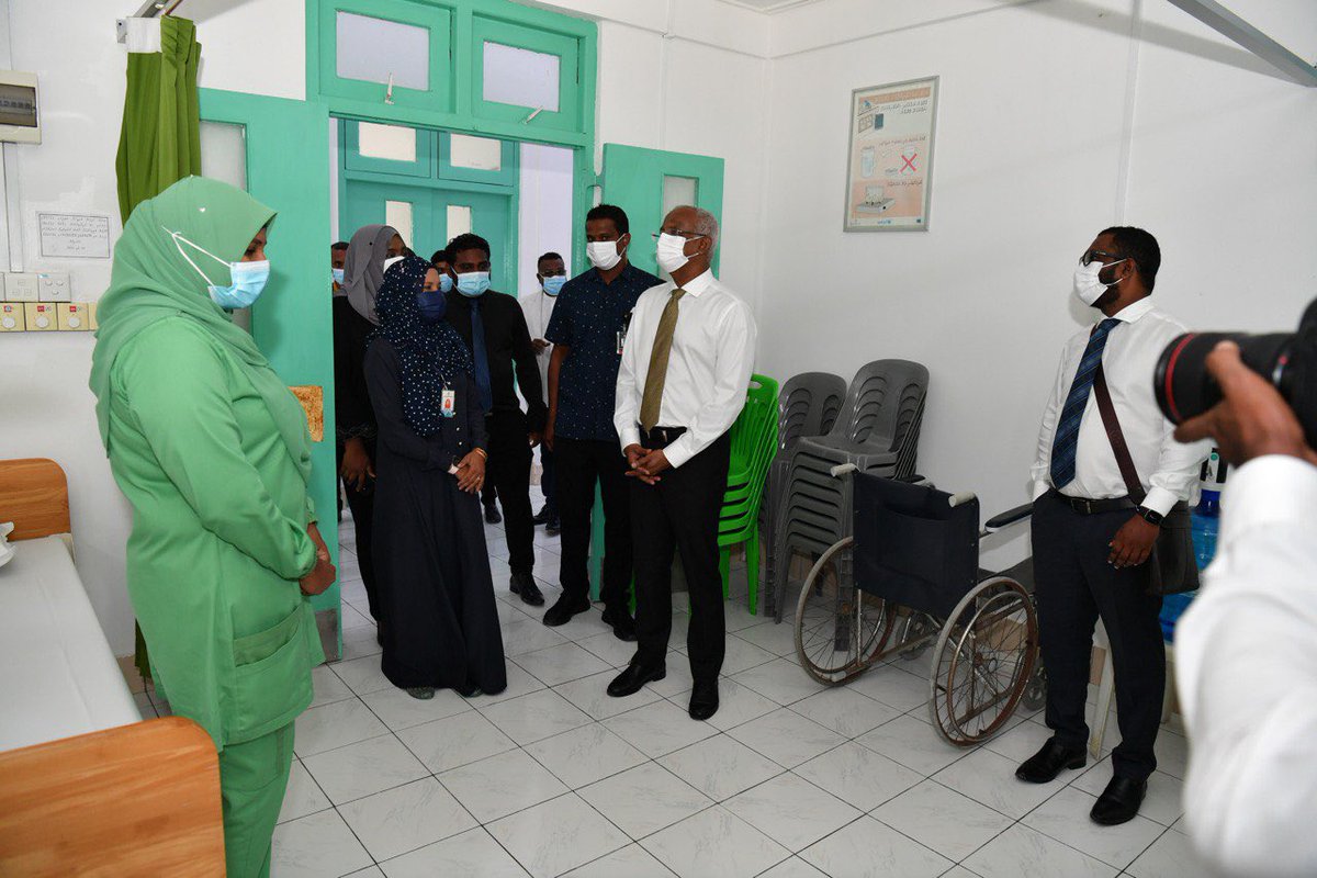 The President's Office (@presidencymv) on Twitter photo 