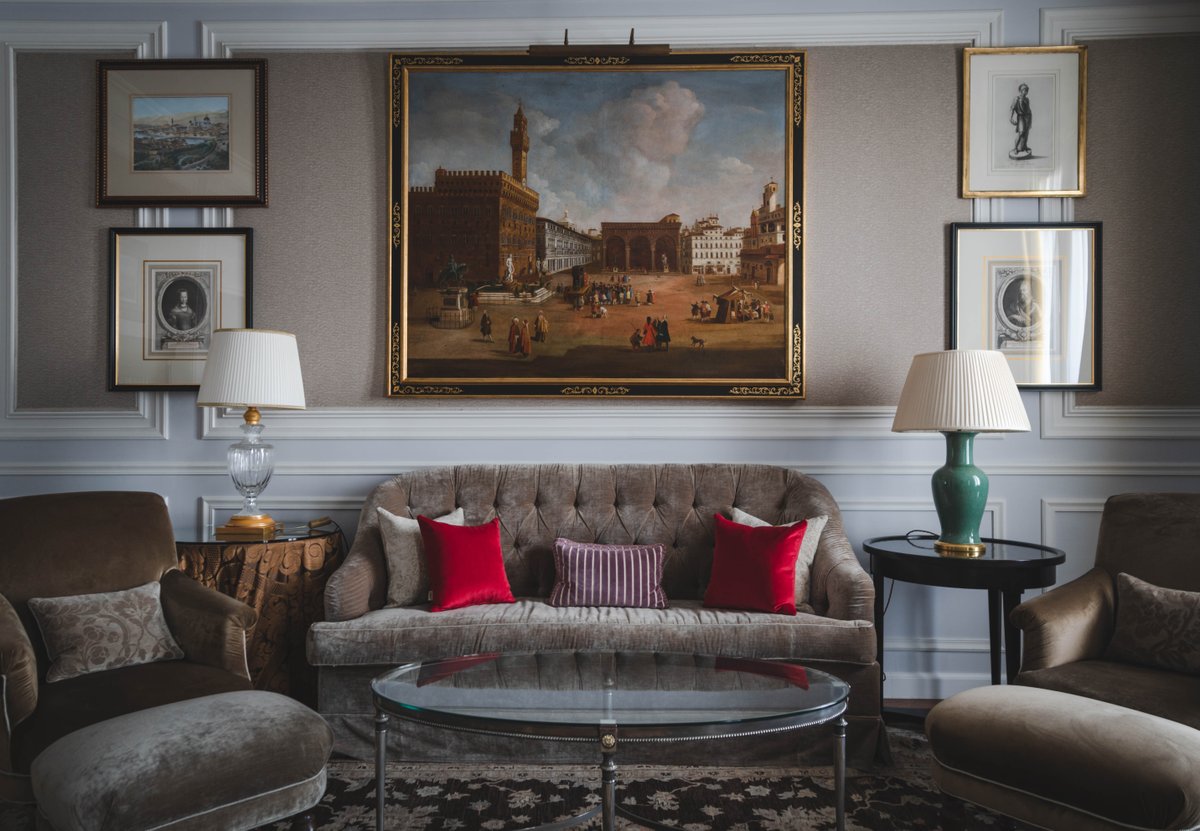 Immerse yourself in a sophisticated environment at The St. Regis Florence. Photo @metteishere