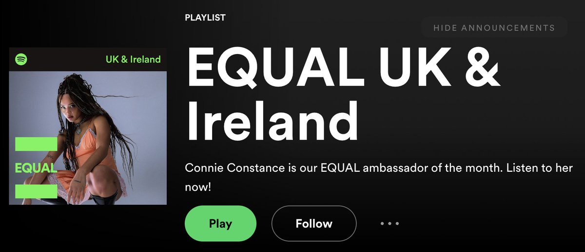 Not sure this is communicating what you want it to communicate <a href="/SpotifyUK/">Spotify UK & Ireland</a>
