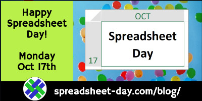 Happy Spreadsheet Day! #spreadsheetday #spreadsheets #excel 
spreadsheet-day.com/blog/2022/10/1…