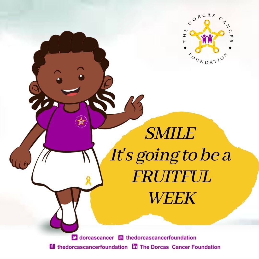 May this week bring you a lot of smiles. Happy New Week #childrenaregold🎗🎗