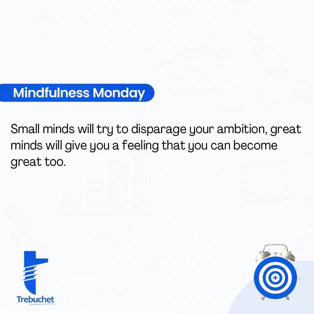 trebuchetsystem's tweet image. It&apos;s Monday, Set your mind right to the utmost possibility. 

#ElectricalEngineers #Designandfunctionality #mondaymotivation #blackownedbusiness #business