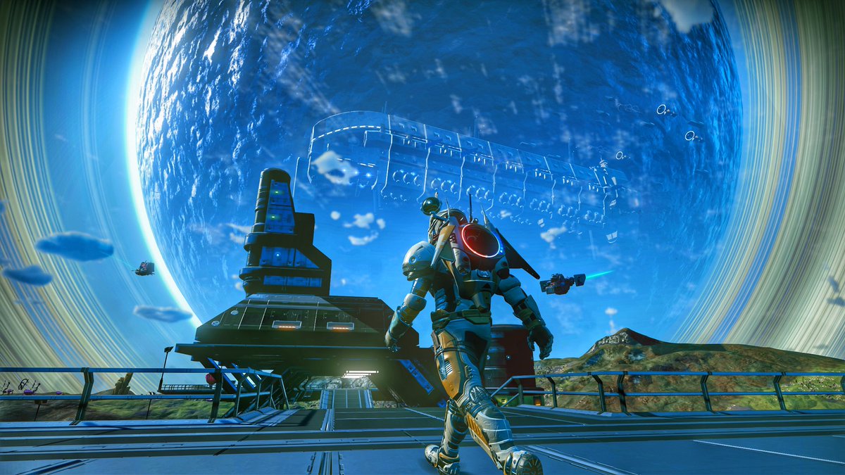 xostir's tweet image. Time to deliver the poop…that sounded better in my head
#NoMansSky #hellogames #qitanianempire