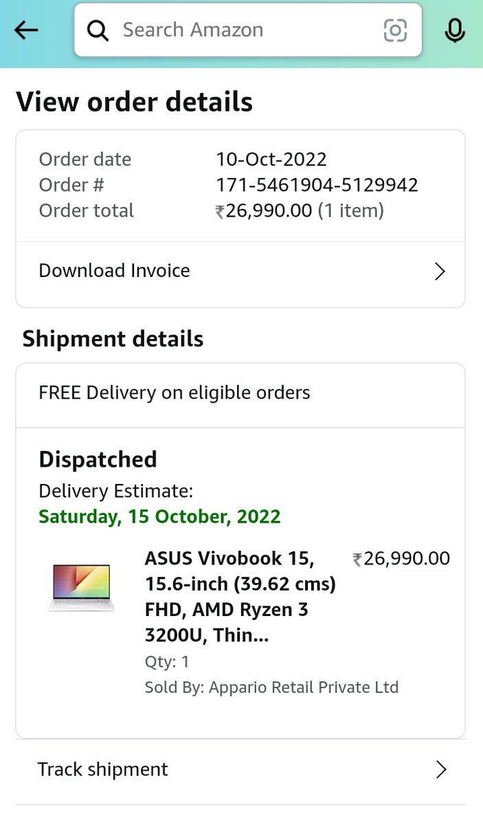 himanshu281997's tweet image. Such 3rd grade quality of service is not affordable.. don't present offers if you can't fulfill them.. and do take care of your misleading delivery staff
@amazon 
@amazonIN 
#cheapservice
#misleadingstaff